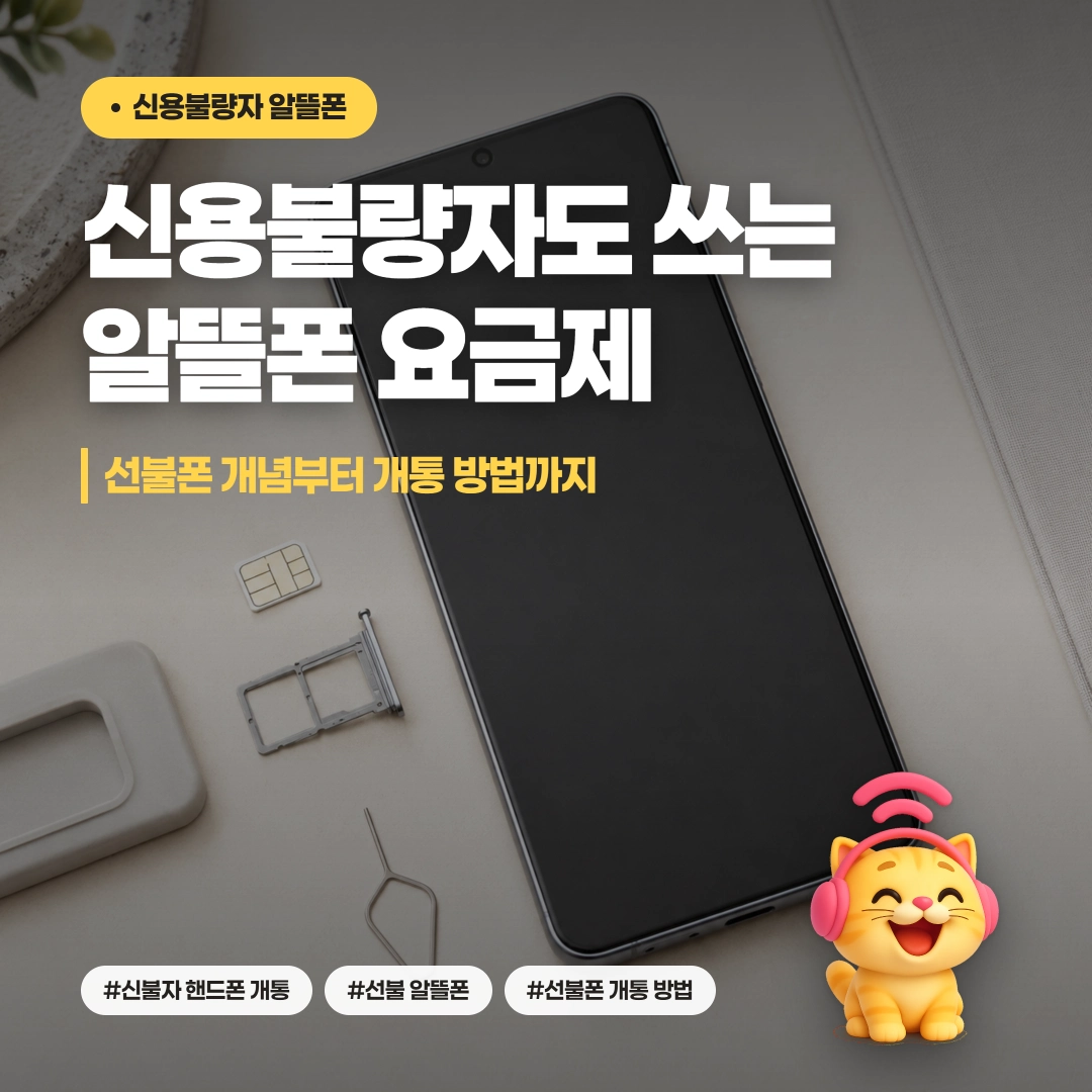 SKT 하루 미납 정지 풀기 납부 확인과 선불폰 개통 대안 안내 이미지